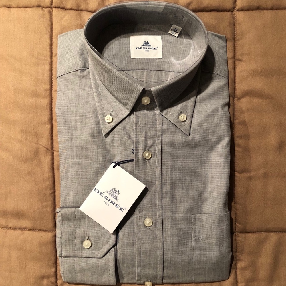 Desiree Men’s Buttondown Dress Shirt Made in Italy